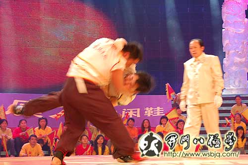 武林大会开门八极拳