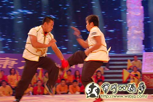 武林大会开门八极拳